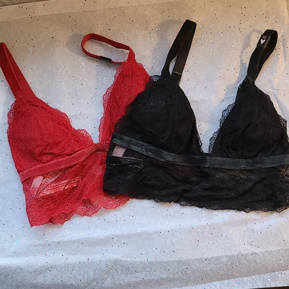 BUY 1 GET 1 FREE VICTORIA SECRET BLACK MESH BRA - Picture 11 of 11